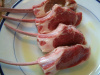 Domestic Rib Lamb Chops "Frenched"