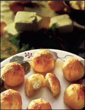 Dill Cheese Puffs