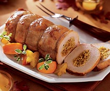 Cranberry Stuffed Pork Roast